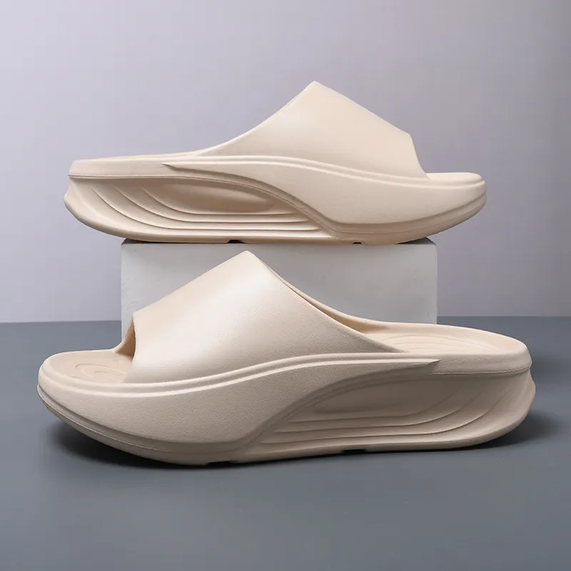 FCMM Cut Out Quiet Slip Resistant Abrasion Resistant Slide Slippers Men's-22