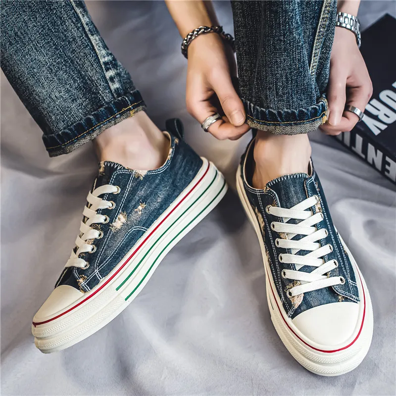 FCMM Low Top Canvas Shoes Men's-4