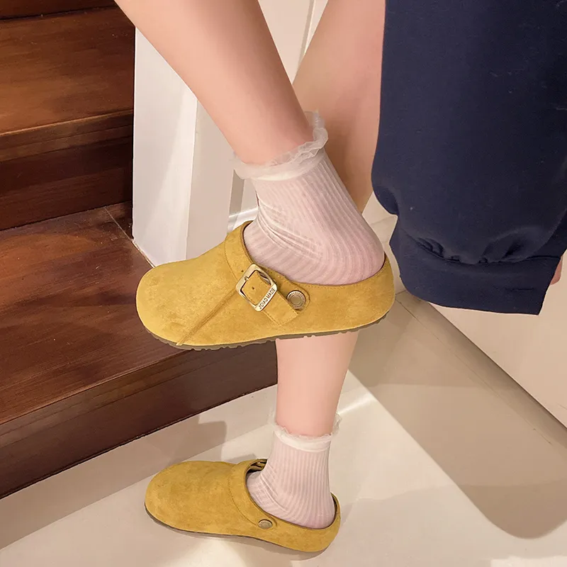 FCMM Closed Toe Slippers Women's Box Included-11