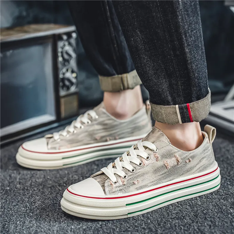FCMM Low Top Canvas Shoes Men's-10