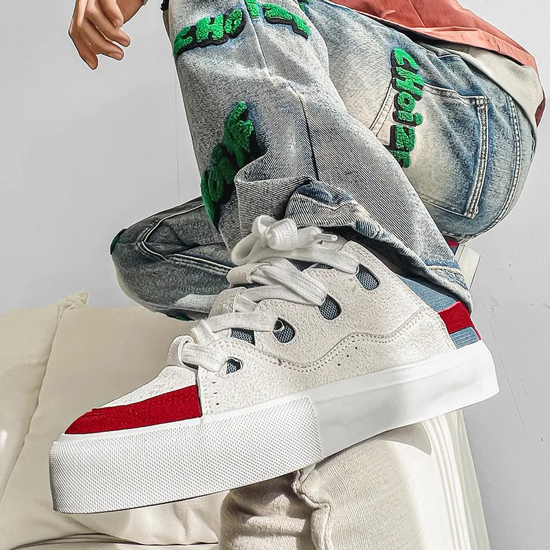 FCMM Anti Slip Wear Resistant Low Top Skateboard Shoes Unisex Box Included-5