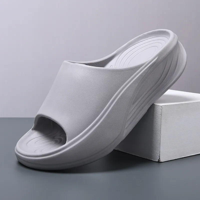 FCMM Cut Out Quiet Slip Resistant Abrasion Resistant Slide Slippers Men's-17