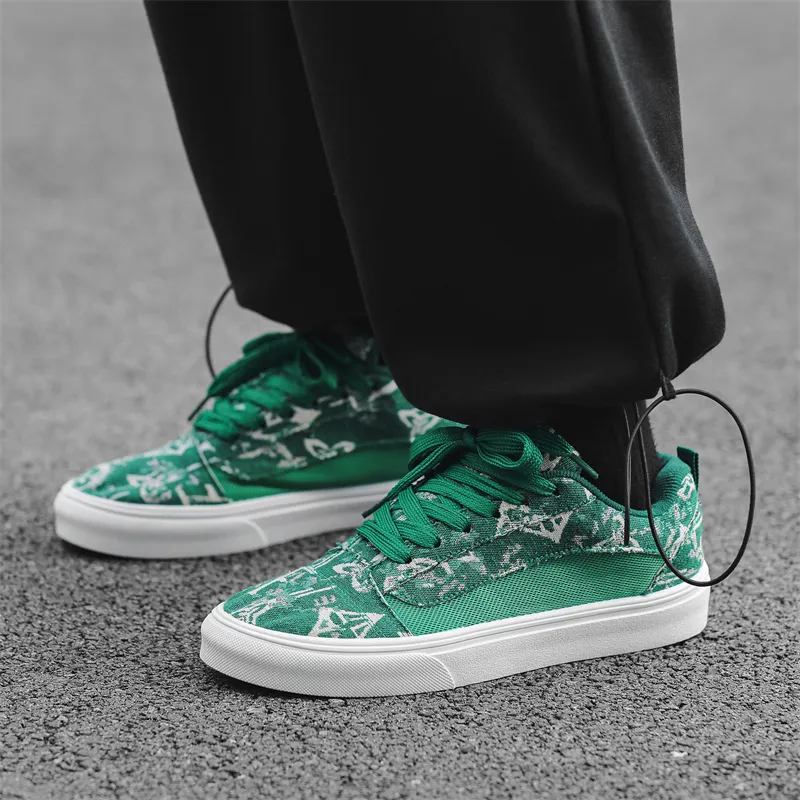 FCMM Low Top Canvas Shoes Unisex Box Included-14