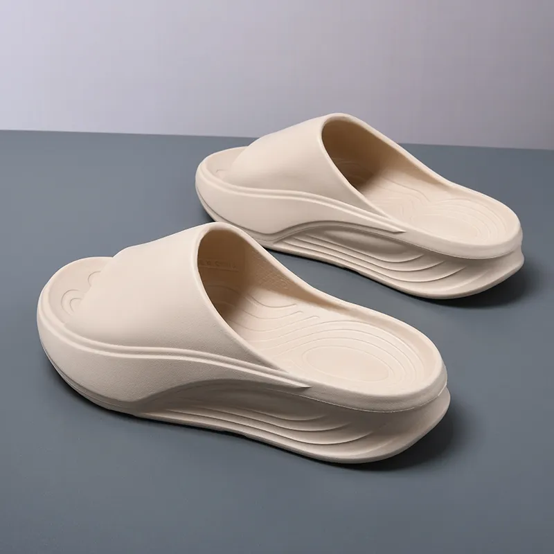 FCMM Cut Out Quiet Slip Resistant Abrasion Resistant Slide Slippers Men's-23
