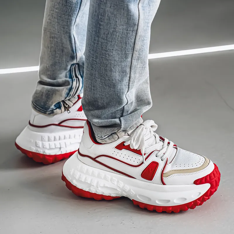 FCMM Low Top Chunky Sneakers Men's Box Included-11