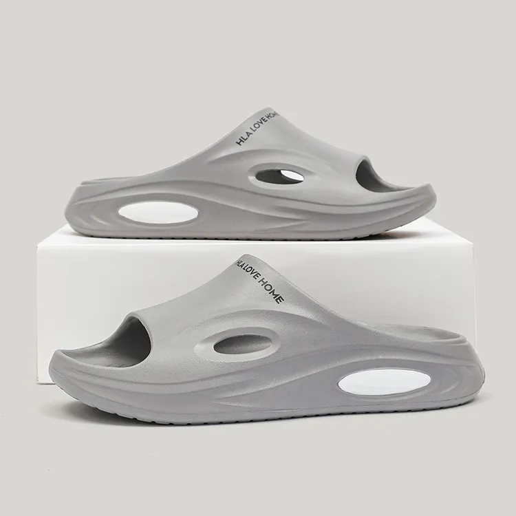 HLA Summer Sports Fashion Trend Platform EVA Men's Slippers, Squashy And Bouncy Feeling Soft Indoor Home Sandals-16