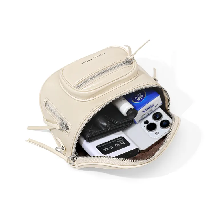 CinvaiKrose Synthetic Leather Shoulder Bag, Crossbody Bag, Small Fanny Pack Regular Women's Multicolor-4