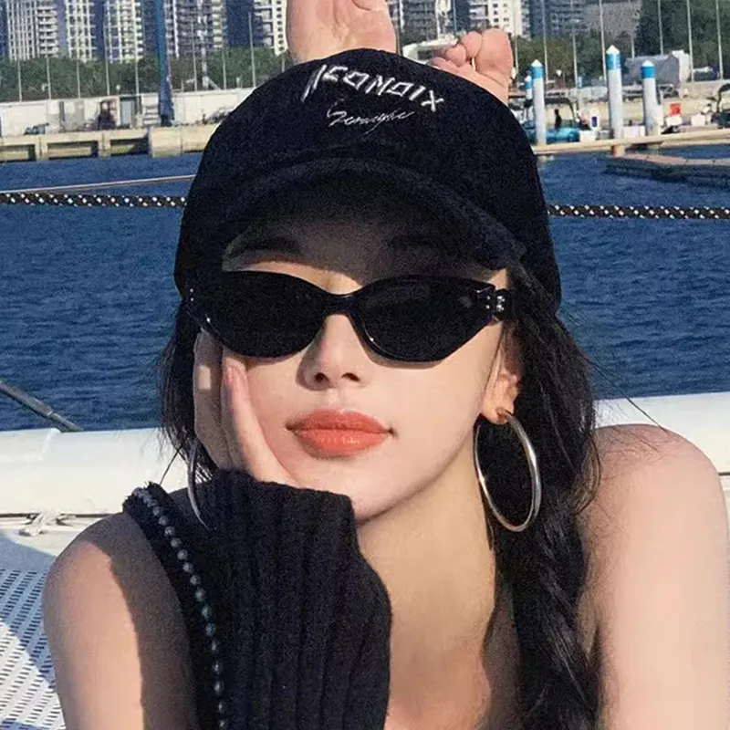 CinvaiKrose Cat Eye Sun Protection Sunglasses Trendy Women's-4