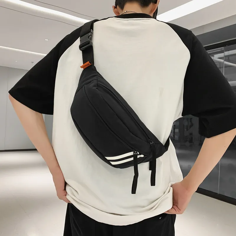 Travel Nylon Sling Bag Unisex Multicolor-3