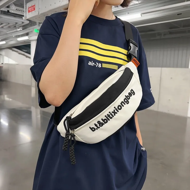 Travel Nylon Sling Bag Regular Unisex Multicolor-18