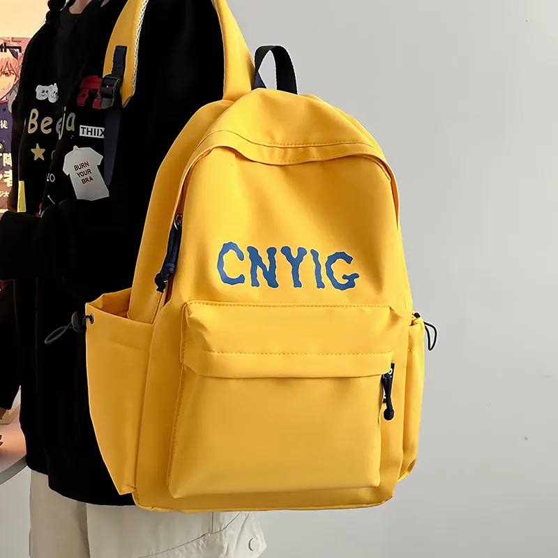 Travel Nylon Backpack Unisex Multicolor-5