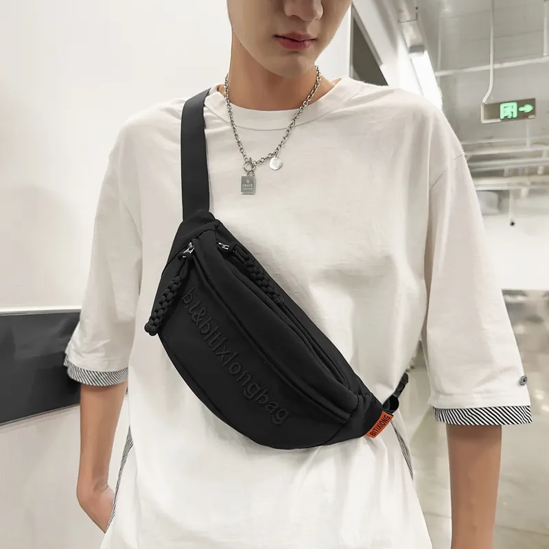 Travel Nylon Sling Bag Regular Unisex Multicolor-3