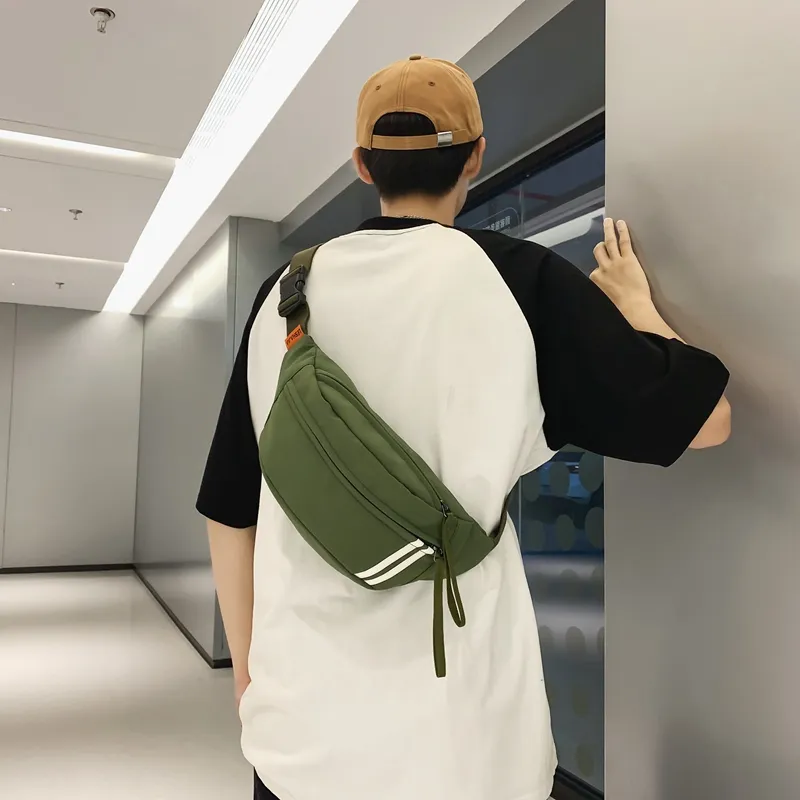 Travel Nylon Sling Bag Unisex Multicolor-26