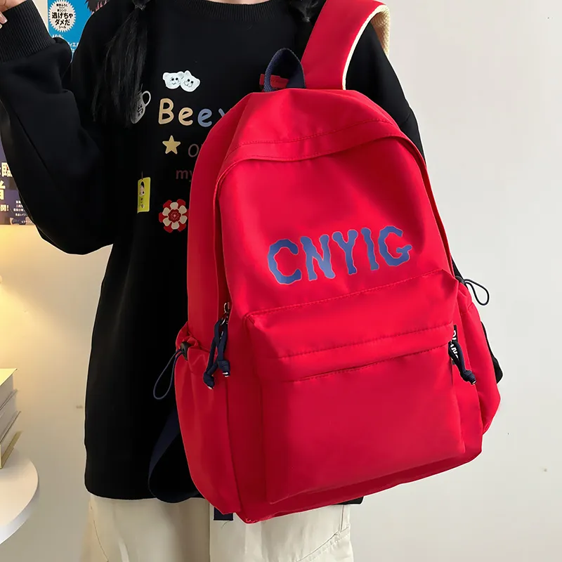 Travel Nylon Backpack Unisex Multicolor-19