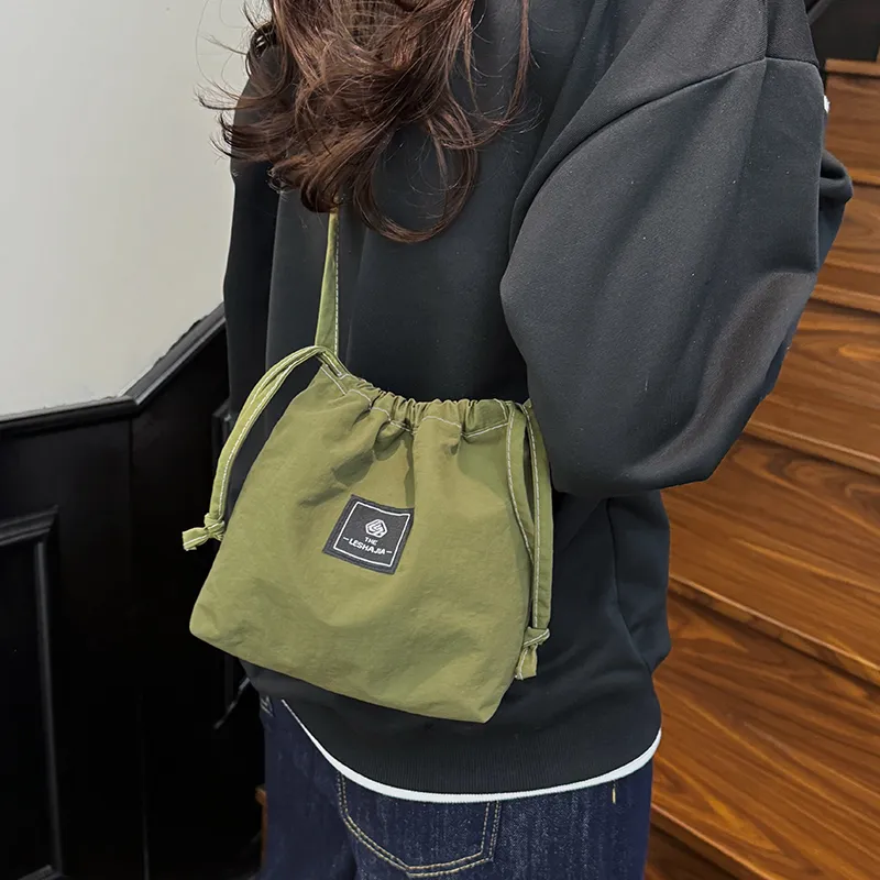 Travel Washed Cloth Crossbody Bag Unisex Multicolor-40