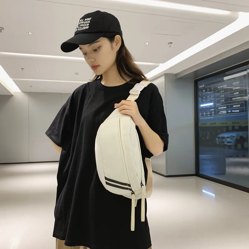Travel Nylon Sling Bag Unisex Multicolor-31