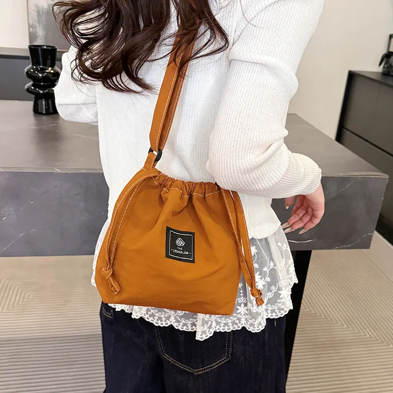 Travel Washed Cloth Crossbody Bag Unisex Multicolor-30