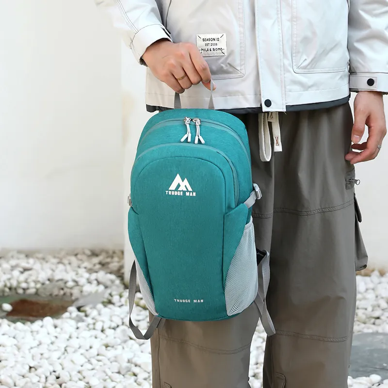 Travel Nylon Backpack Unisex Multicolor-3