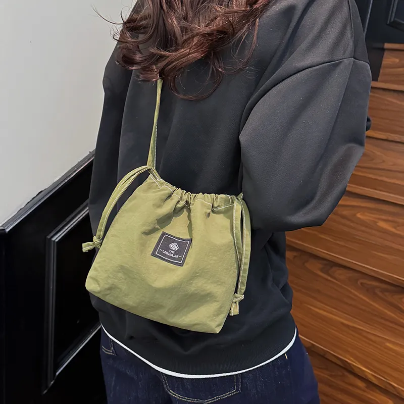 Travel Washed Cloth Crossbody Bag Unisex Multicolor-41