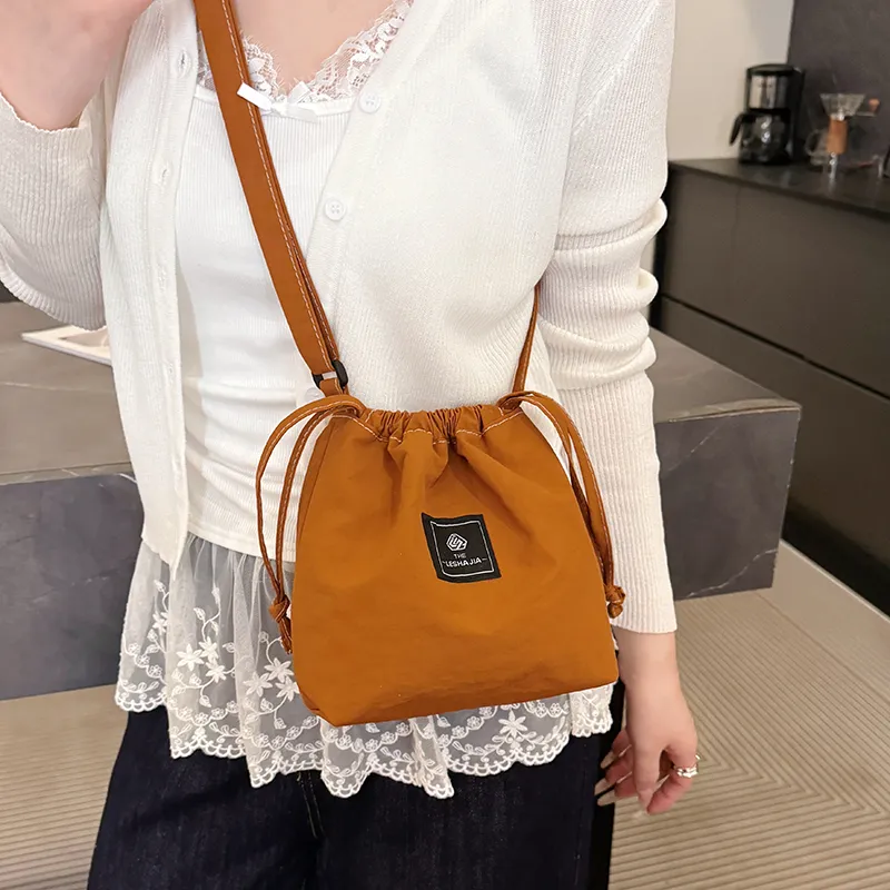Travel Washed Cloth Crossbody Bag Unisex Multicolor-31