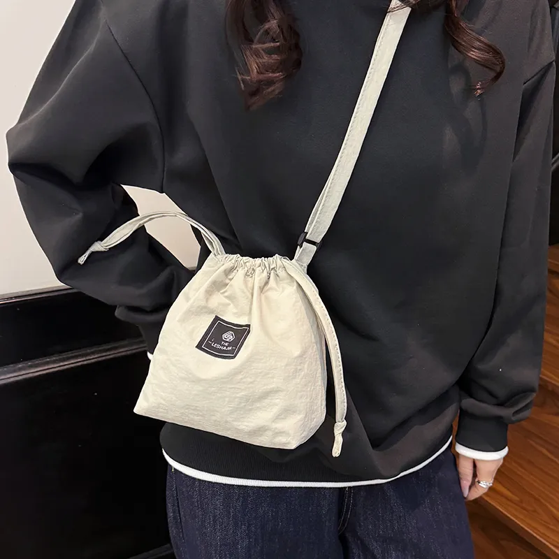 Travel Washed Cloth Crossbody Bag Unisex Multicolor-19