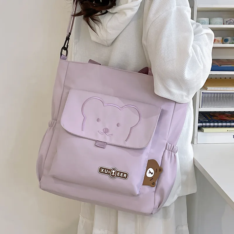 Travel Nylon Crossbody Bag Shoulder Bag Unisex Multicolor-18