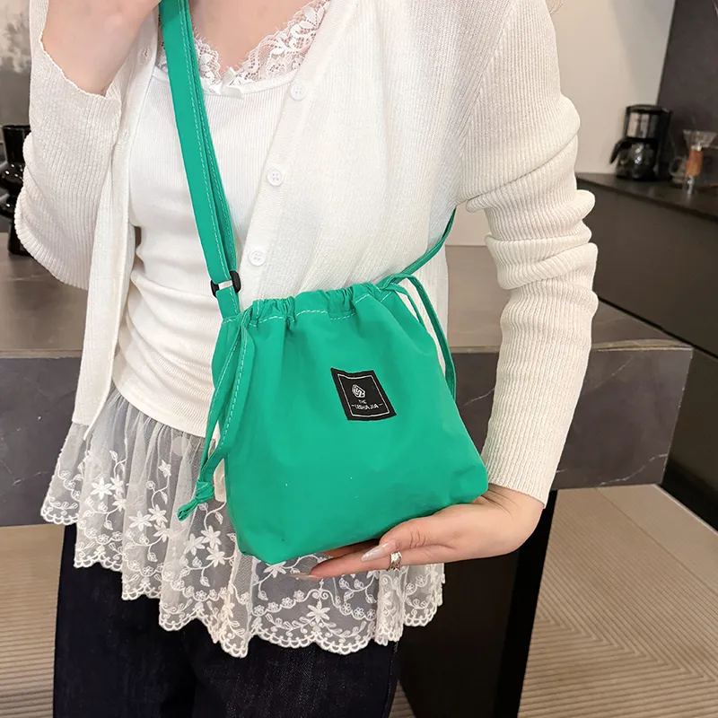 Travel Washed Cloth Crossbody Bag Unisex Multicolor-10