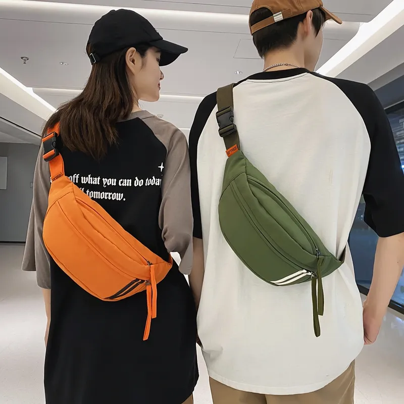 Travel Nylon Sling Bag Unisex Multicolor-17