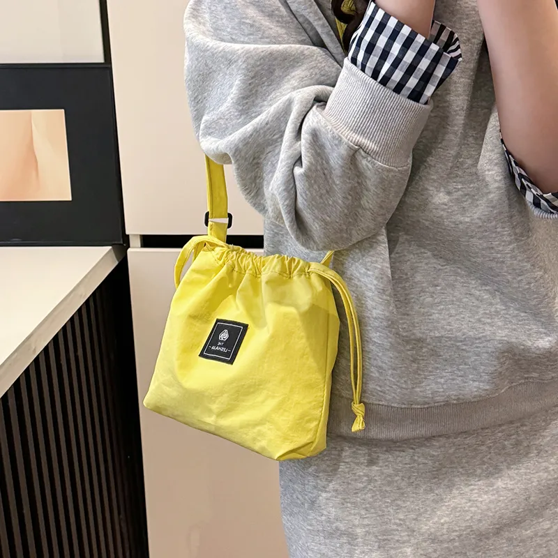 Travel Washed Cloth Crossbody Bag Unisex Multicolor-24