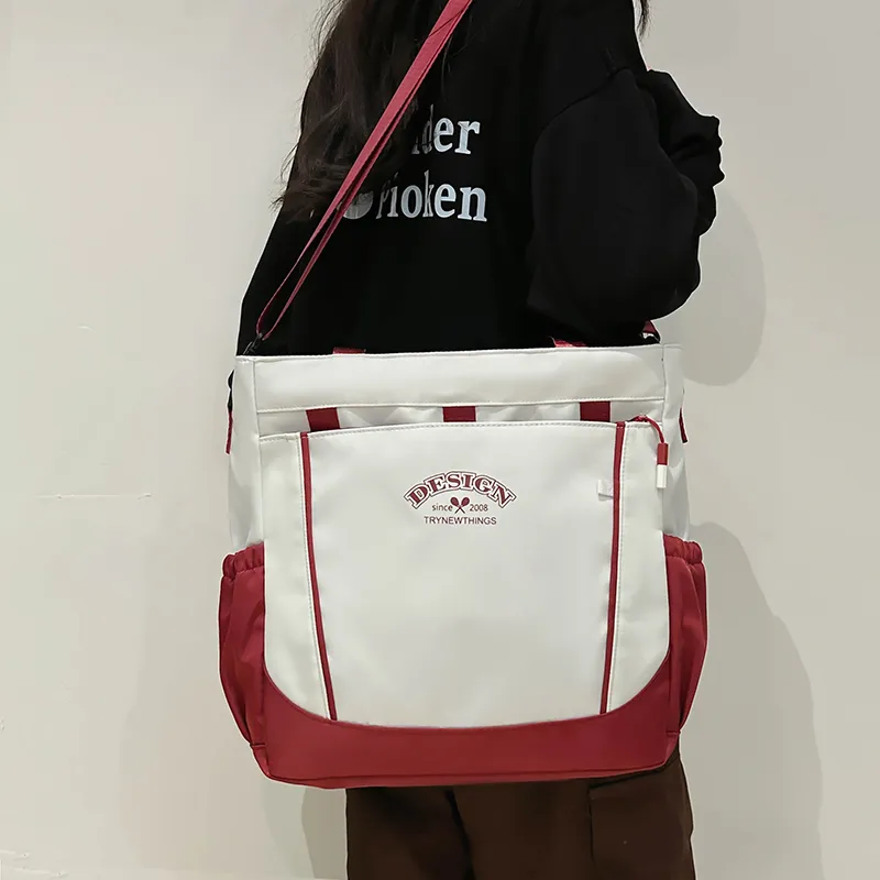 Travel Nylon Shoulder Bag Unisex Multicolor-2