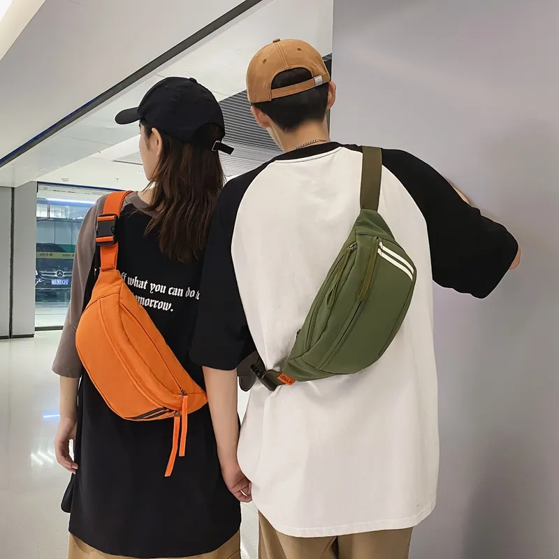 Travel Nylon Sling Bag Unisex Multicolor-19