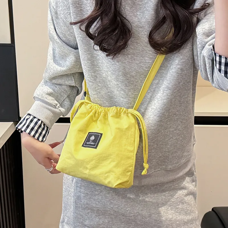 Travel Washed Cloth Crossbody Bag Unisex Multicolor-26