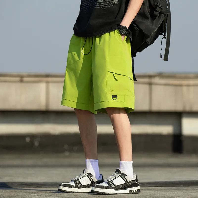 Warrior Cargo Shorts Unisex Brown-19
