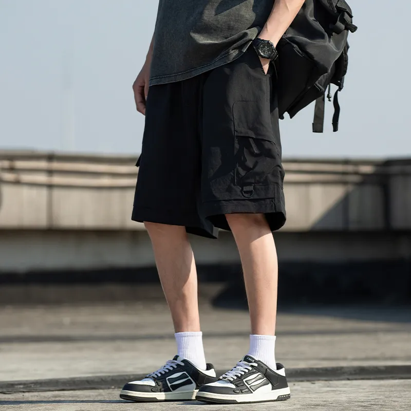 Warrior Cargo Shorts Unisex Brown-3