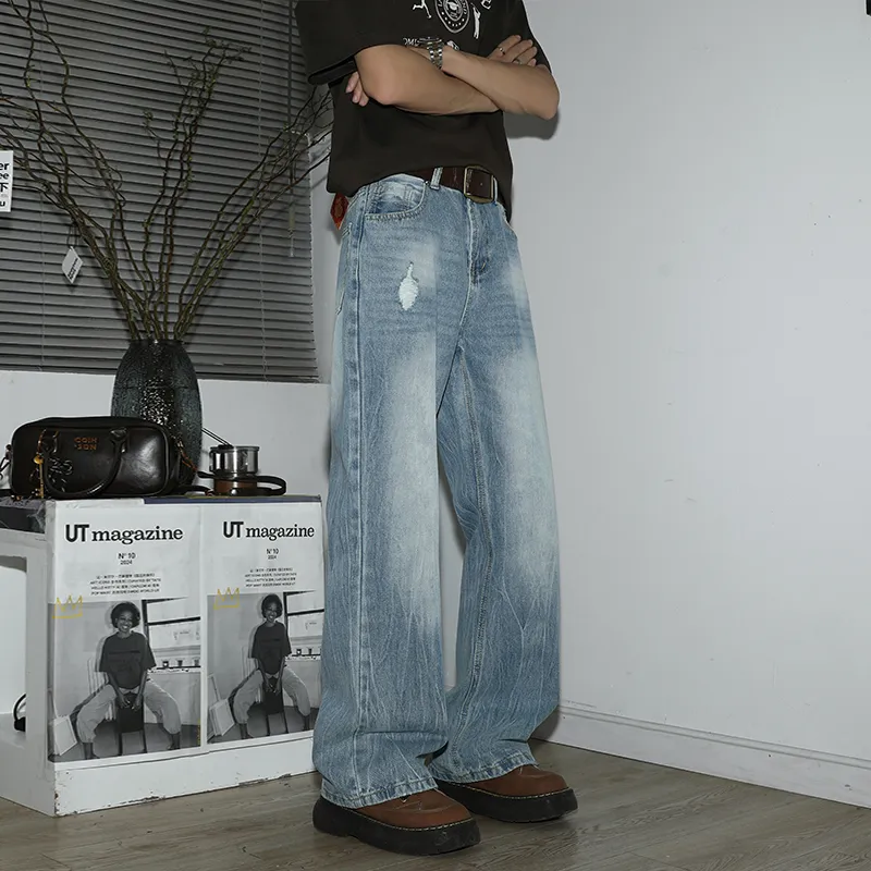 Warrior Cloud Sail Series Jeans Unisex-3