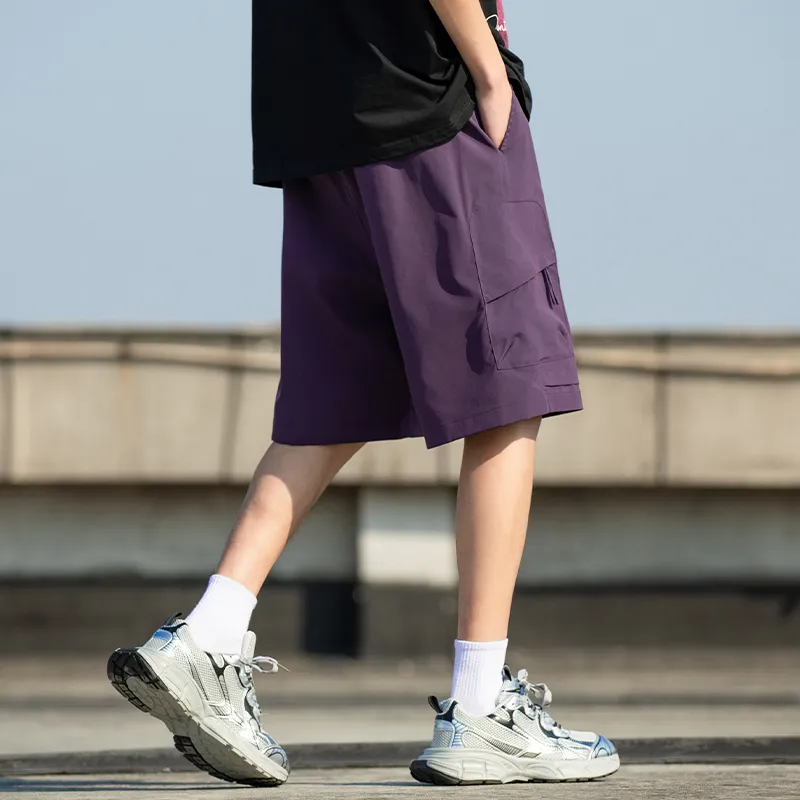 Warrior Cargo Shorts Unisex Brown-10