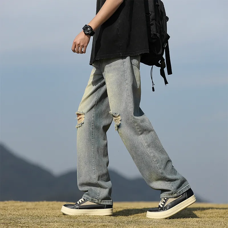 Warrior Cloud Sail Series Jeans Unisex-2