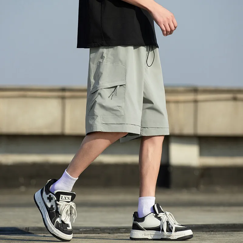 Warrior Cargo Shorts Unisex Brown-14