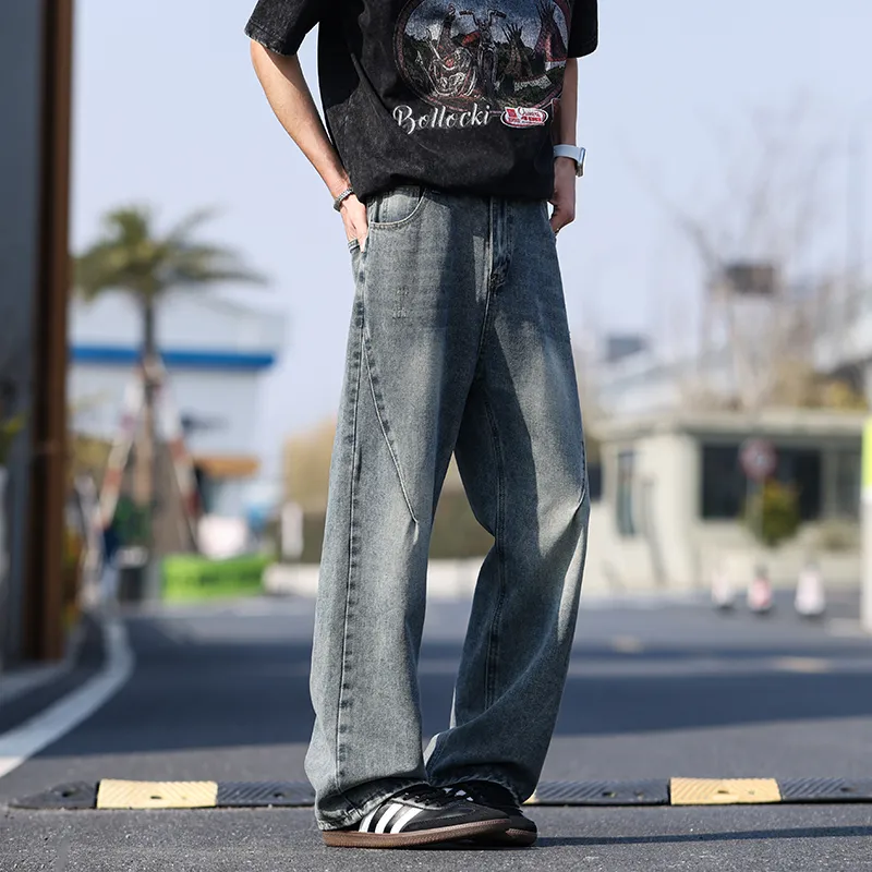 Warrior Cloud Sail Series Jeans Unisex-3