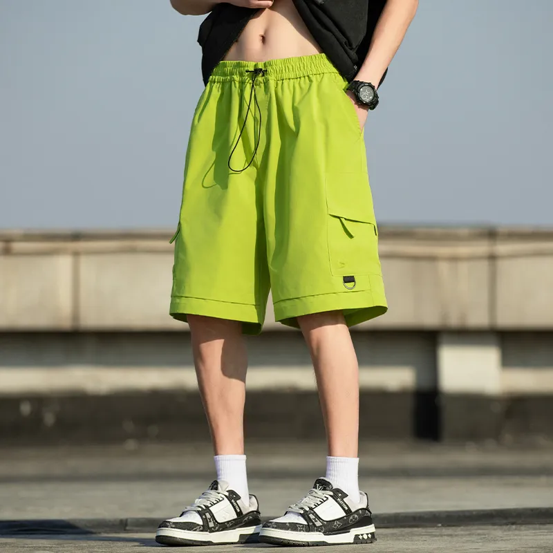 Warrior Cargo Shorts Unisex Brown-17