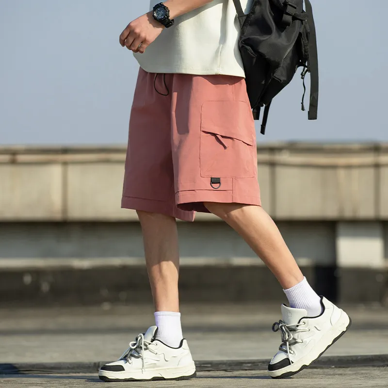 Warrior Cargo Shorts Unisex Brown-23