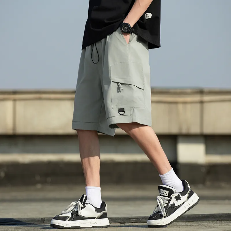 Warrior Cargo Shorts Unisex Brown-13