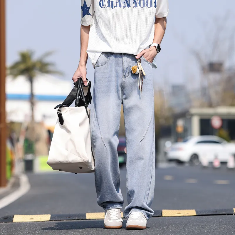 Warrior Cloud Sail Series Jeans Unisex-14