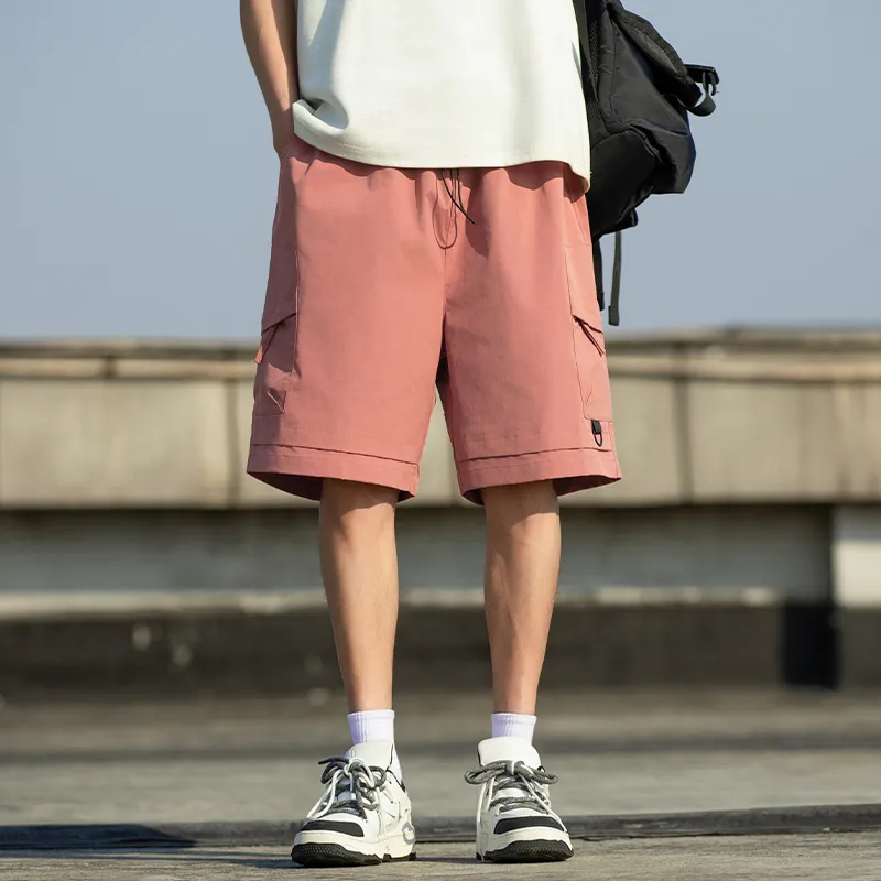 Warrior Cargo Shorts Unisex Brown-22