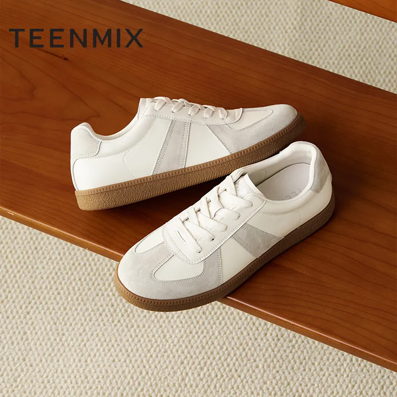 Teenmix Balmedie Beach Low Top Skateboard Shoes Men's Gray-5