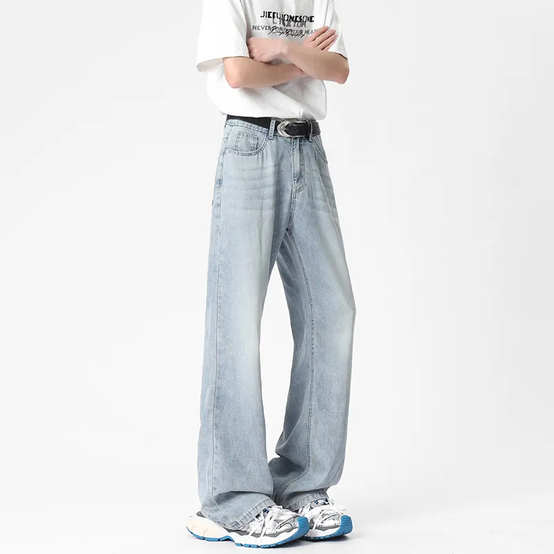 WELTER EXPERIMENT Jeans Unisex Ice Point Blue-2