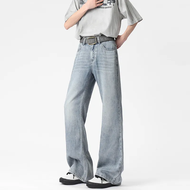 WELTER EXPERIMENT Jeans Unisex Ice Point Blue-7