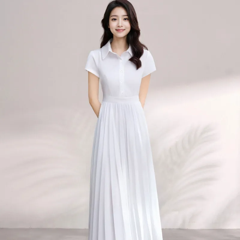 FAIRWHALE Short Sleeved Dress Women's-2