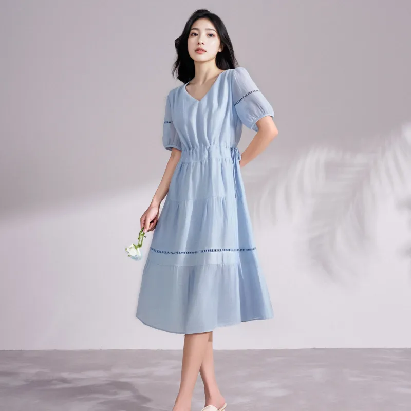 FAIRWHALE Short Sleeved Dress Women's-3
