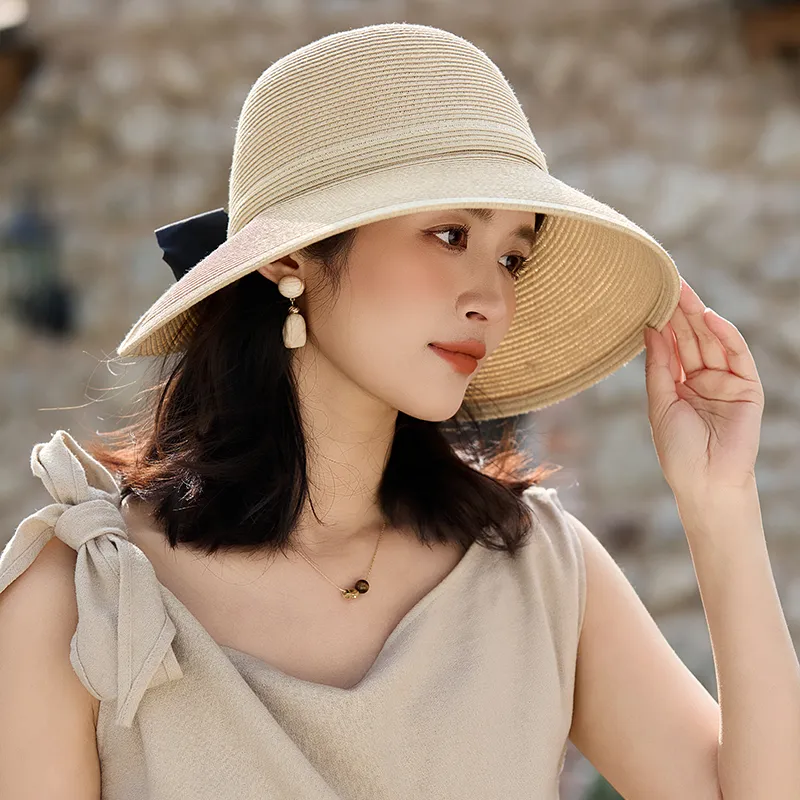 MIIOW Paper Bucket Hats Women's-9